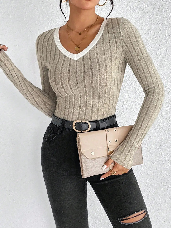Wendula - Knitted Long Sleeve Top