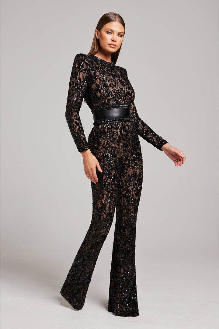 Tonifa - Elegant Lace Jumpsuit