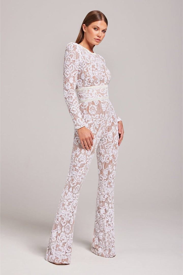 Tonifa - Elegant Lace Jumpsuit