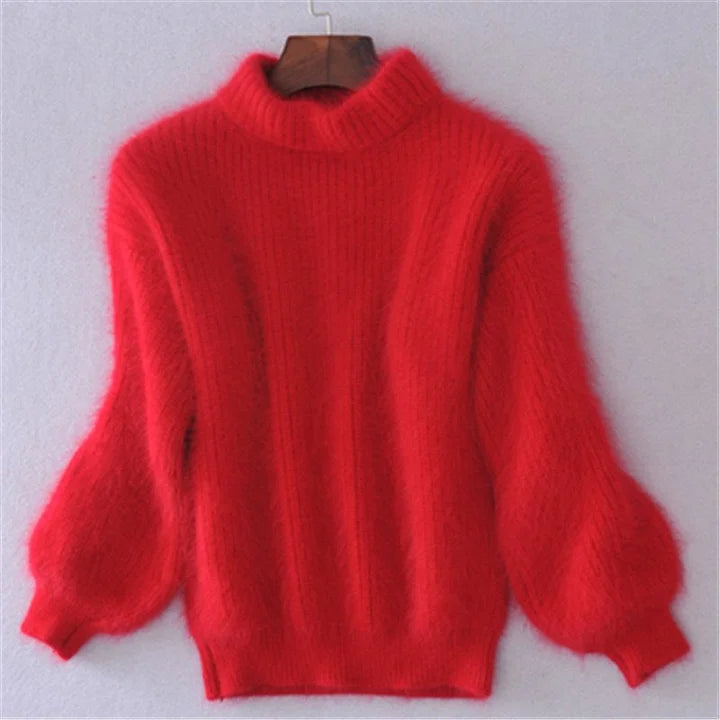 Kanita - Vintage Angora Knitted Sweater