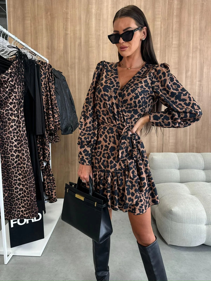 Adinda - Floral Print Mini Dress