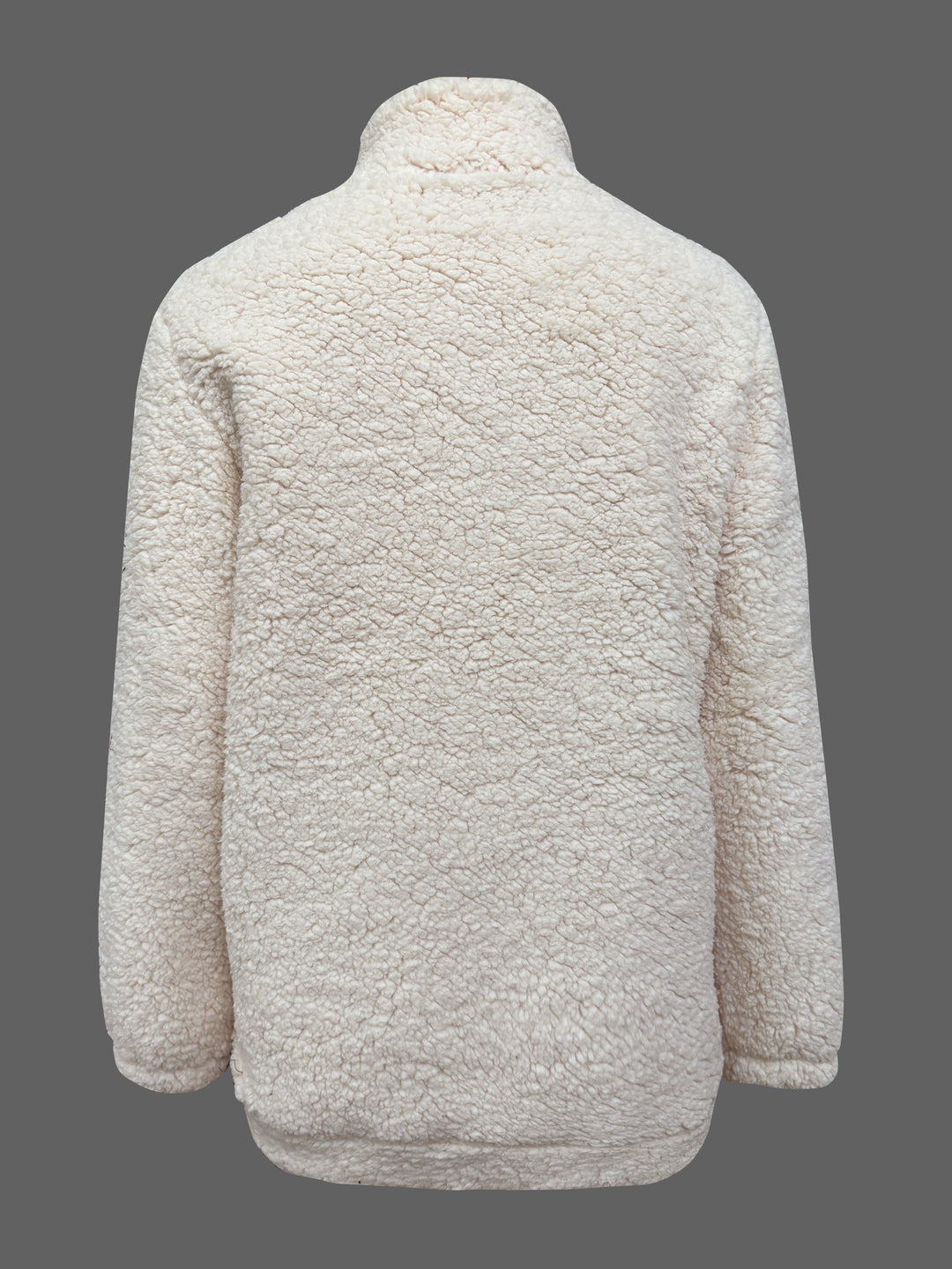 Willemien - Long Sleeve Fleece Zippered Sweatshirt