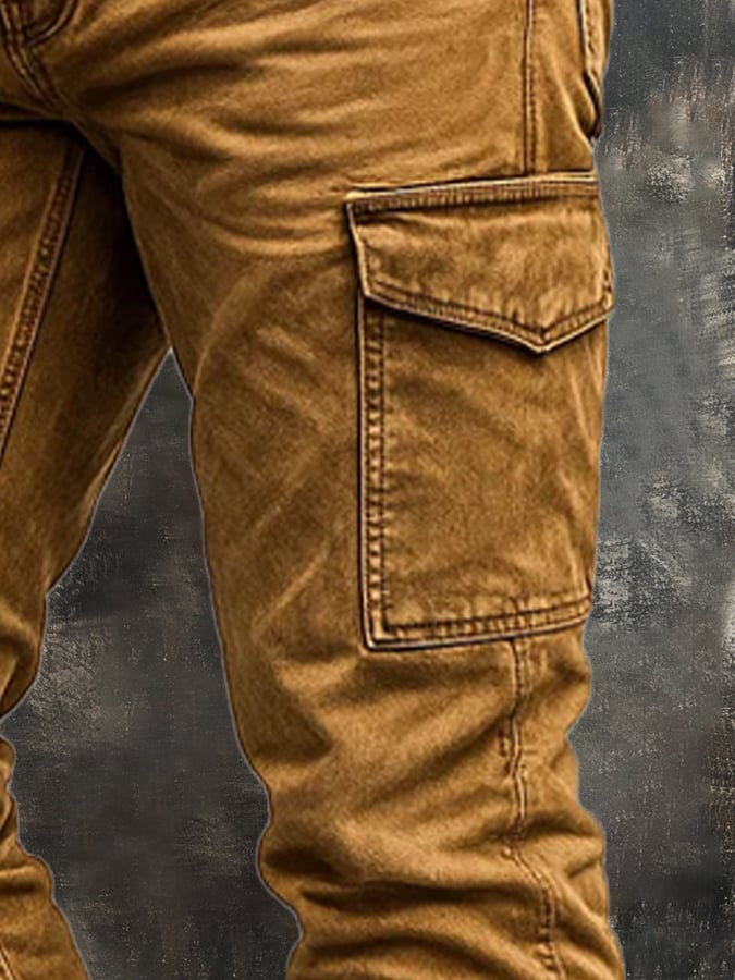 Bracewell - Outdoor Vintage Tactical Pants With Multi Pockets