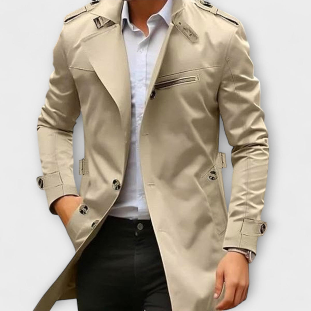 Nadiem - Handcrafted Trench Jacket