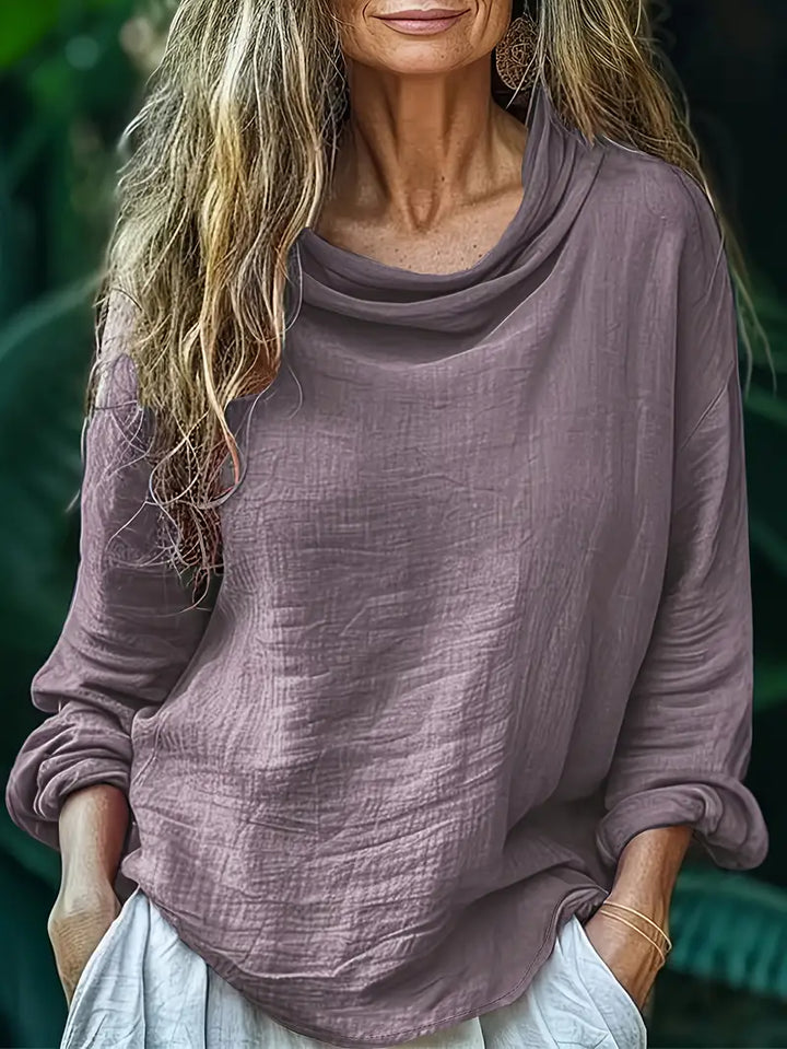 Hellen - Elegant Long Sleeve Blouse