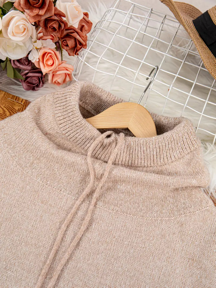 Natala - Knitted Sweater With Kangaroo Pocket