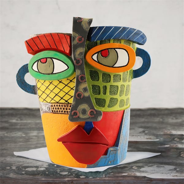 ArteVase - Handmade Abstract Beauty Face Flower Pot