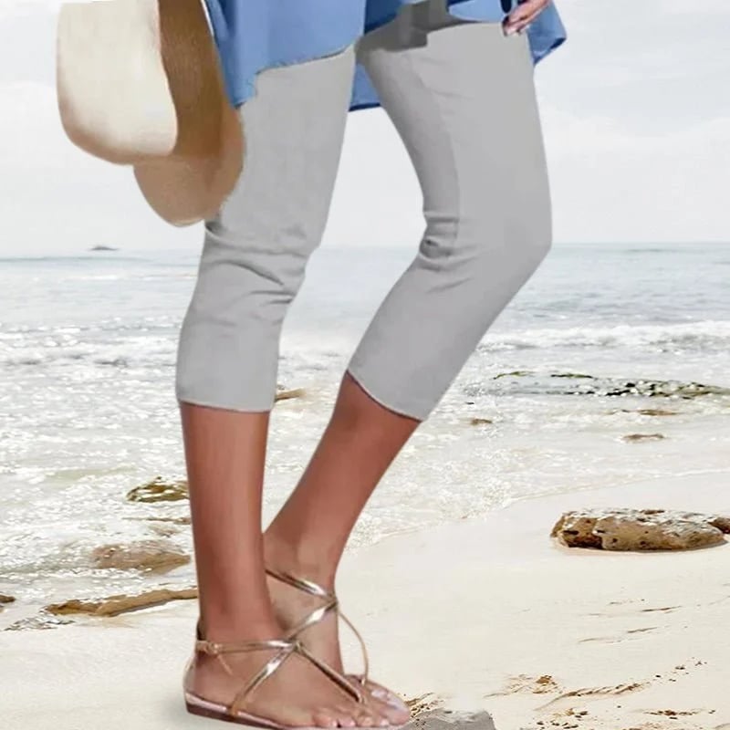 Ingrid - High Waist Elastic Pant
