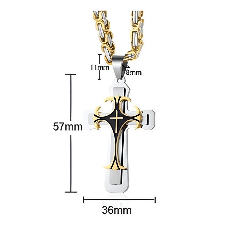 Templarcraft - Stainless Steel Templars Necklace
