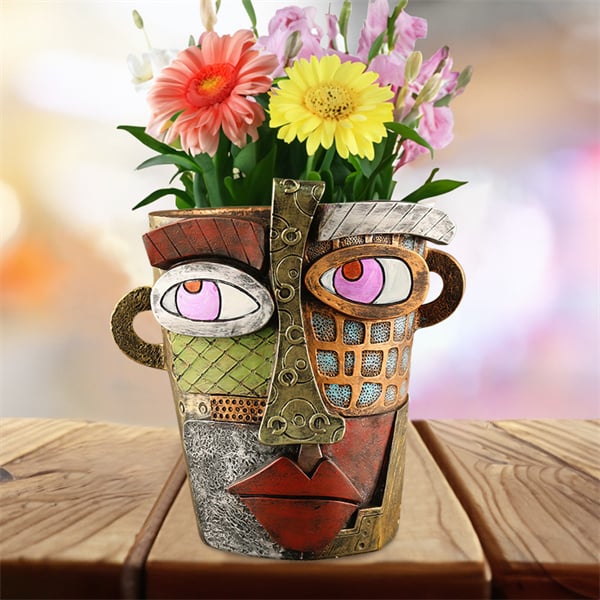ArteVase - Handmade Abstract Beauty Face Flower Pot