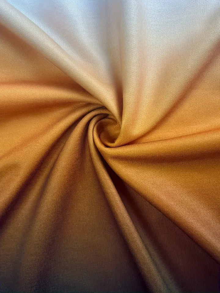 Areeqa - Gradient Color Drawstring Hoodie