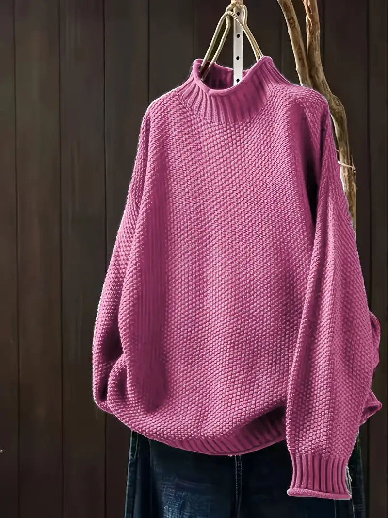 Pippa - Casual Winter Long Sleeve Sweater