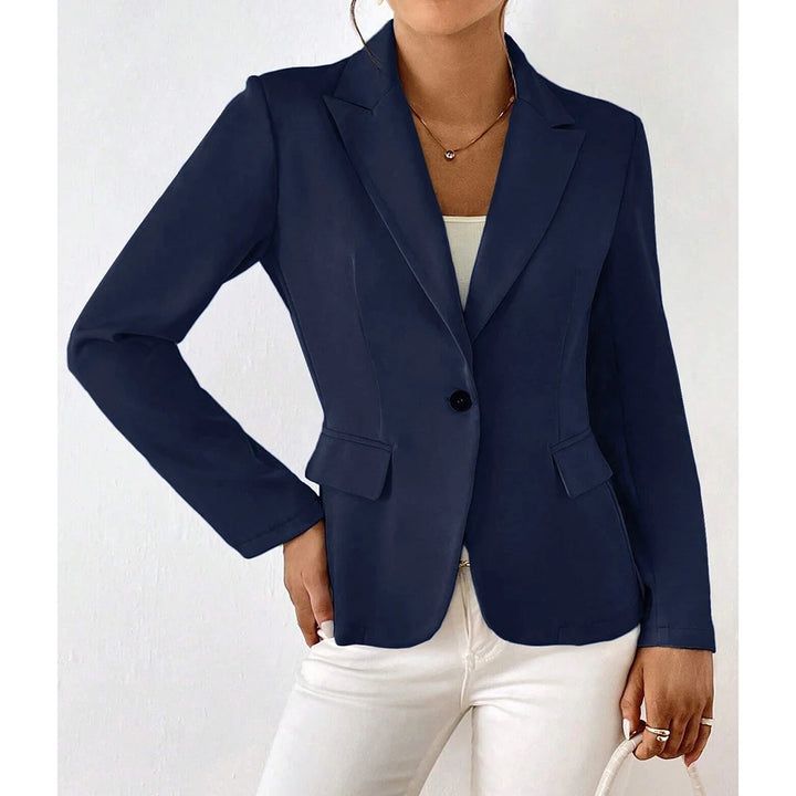 Lucinda - Single Button and Long Sleeves Blazers