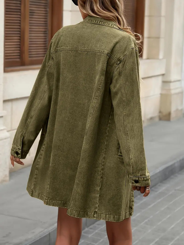 Tacie - Denim Jacket With Front Pockets