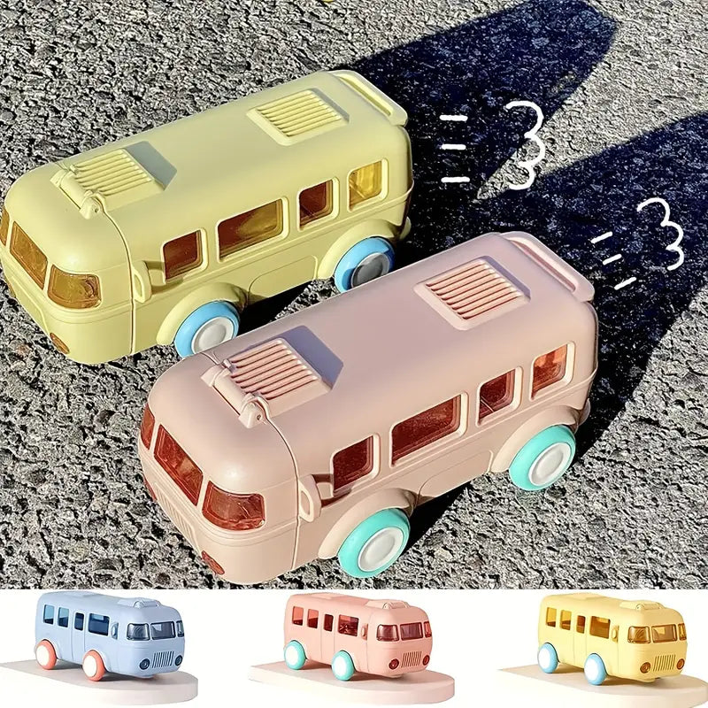 AquaBus - Portable Bus Shaped Water Bottle
