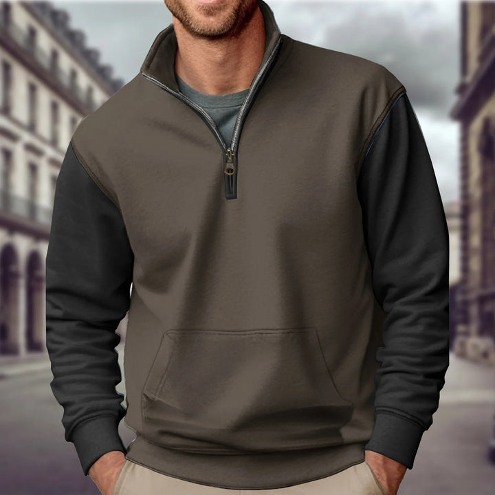 Tammo - Half Zipper Hoodless Pullover