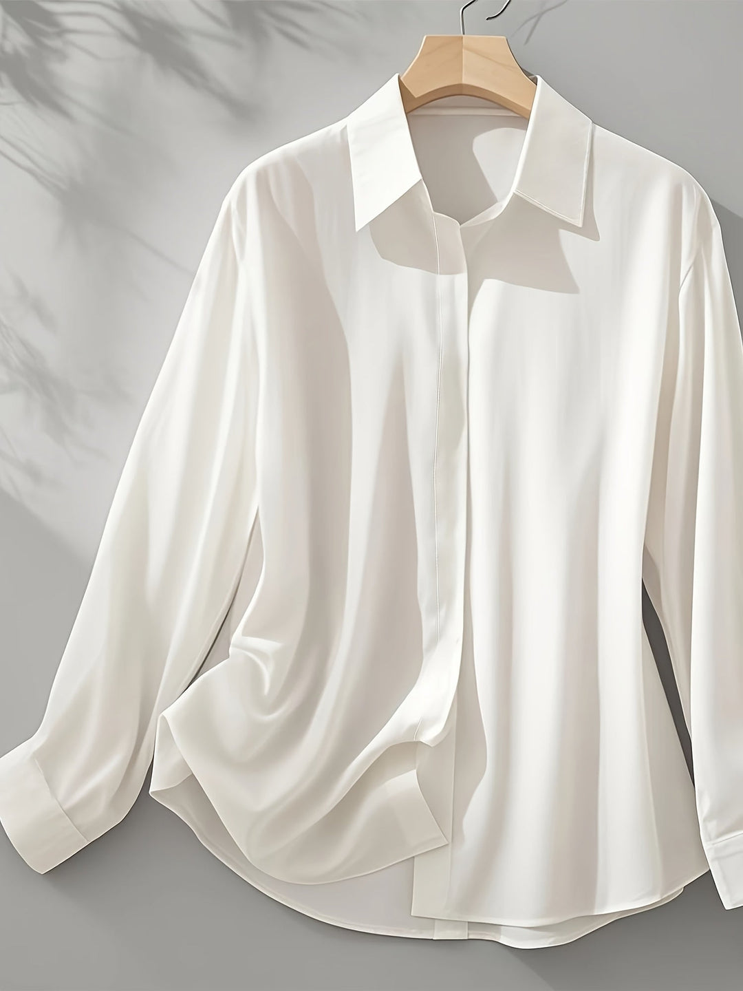 Elenochka - Stylish Long Sleeve Button Up Shirt