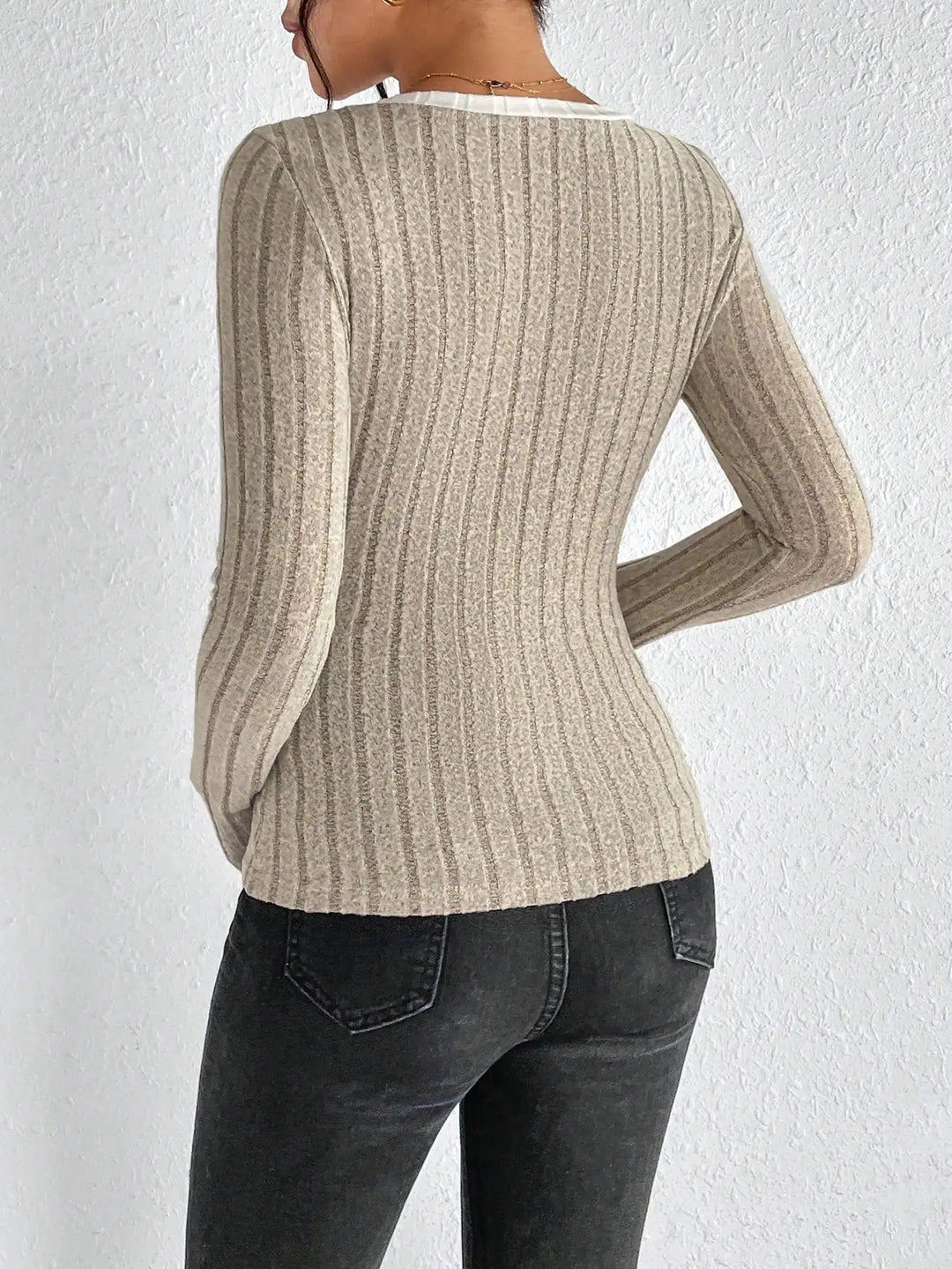 Wendula - Knitted Long Sleeve Top