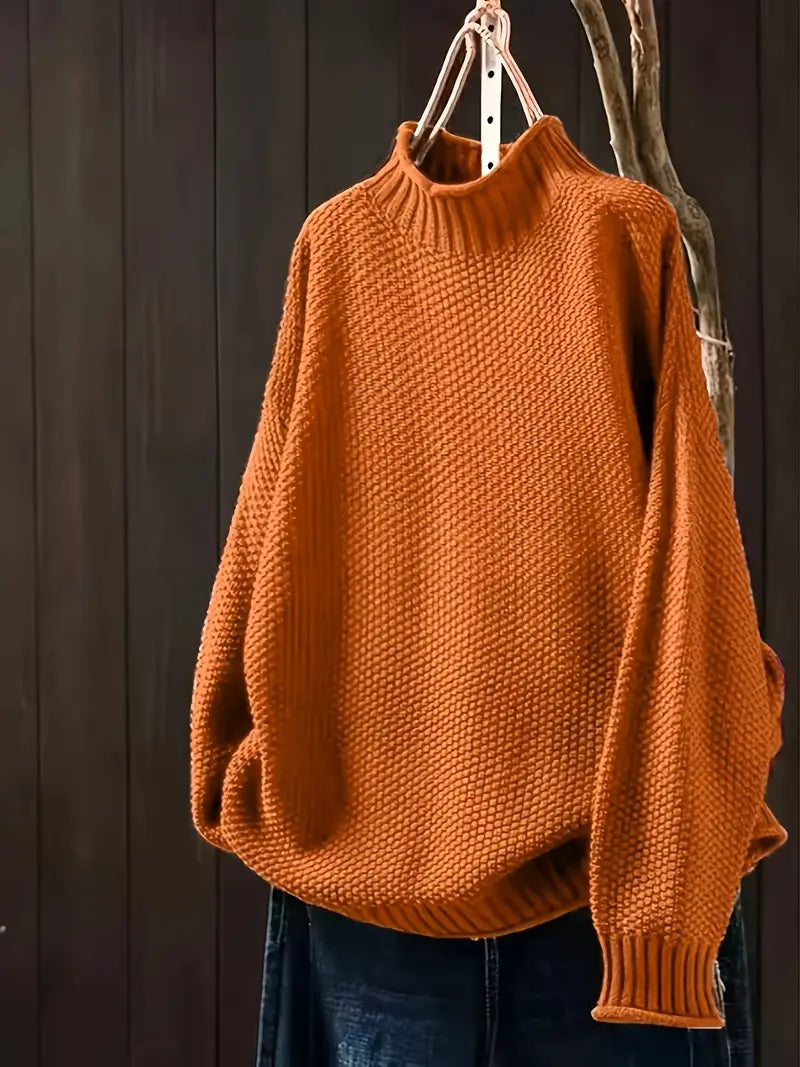 Pippa - Casual Winter Long Sleeve Sweater