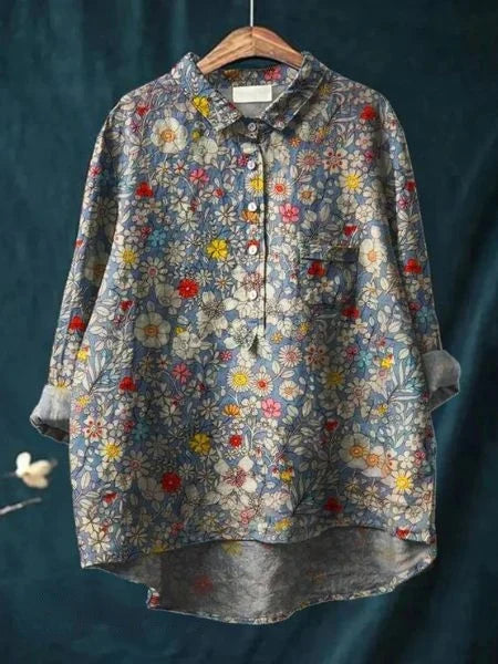Emery - Floral Print Blouse