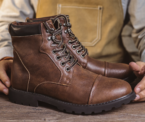 Stubbs – Premium Leather Boots