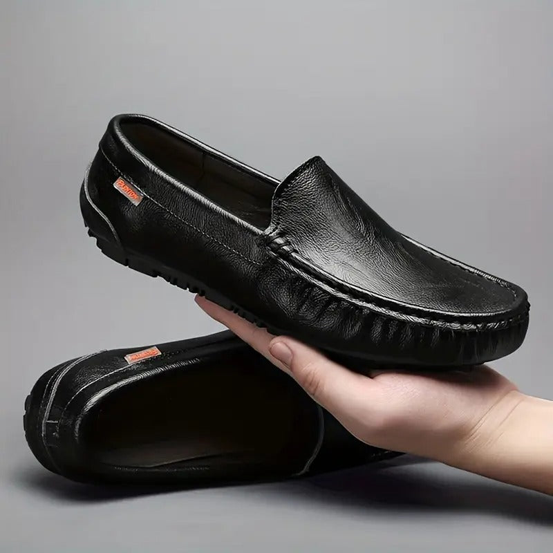 Saul - Leather Moccasins