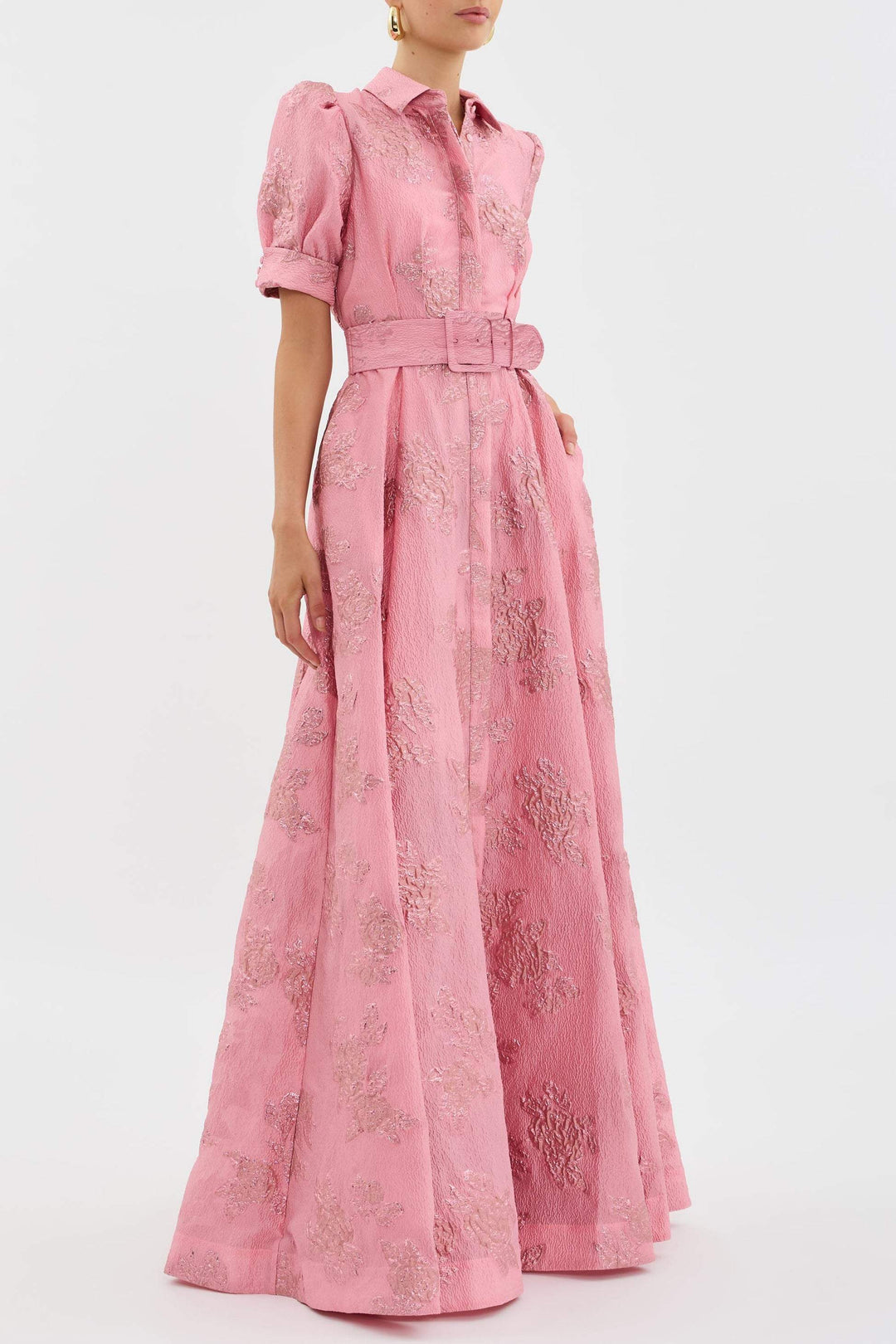 Anabella - Long Dress With Puffed Sleeves