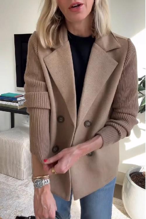 Allison - Elegant Knitted Blazer