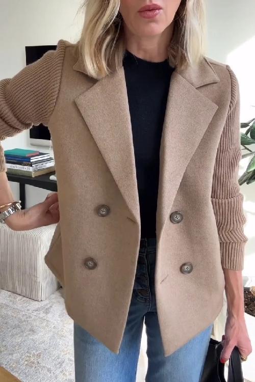 Allison - Elegant Knitted Blazer