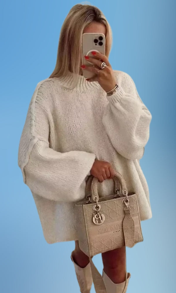 Sunniva - Round Neck Knitted Jumper
