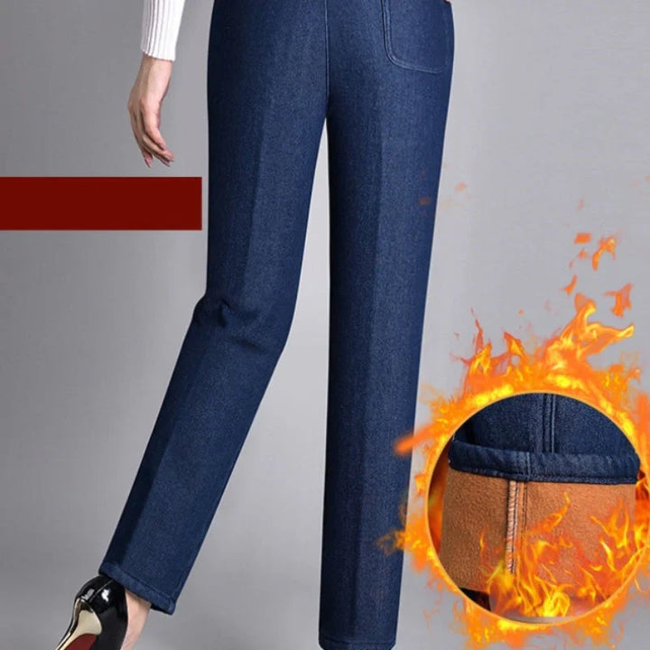 Sofiya - Casual Slim Fit Jeans With Side Pocket