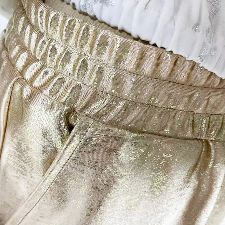 Ashley - Top and Devil's Eye Sequin Pant
