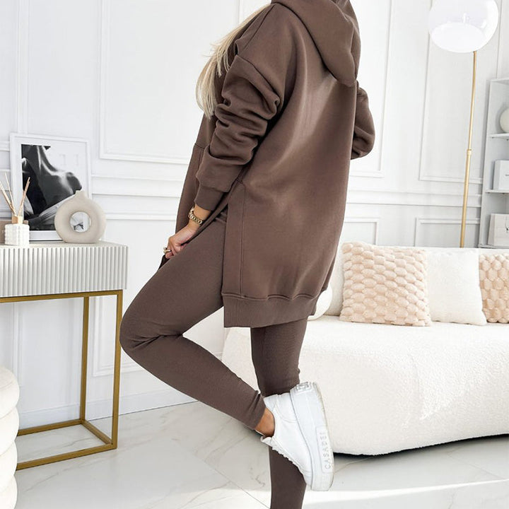 Molava - Hooded Two Piece Set
