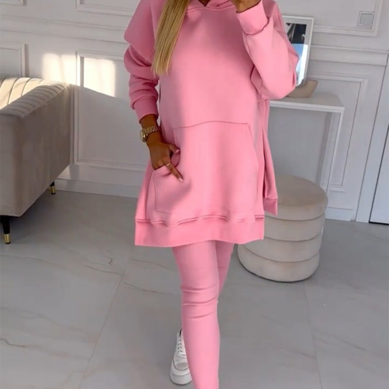 Molava - Hooded Two Piece Set