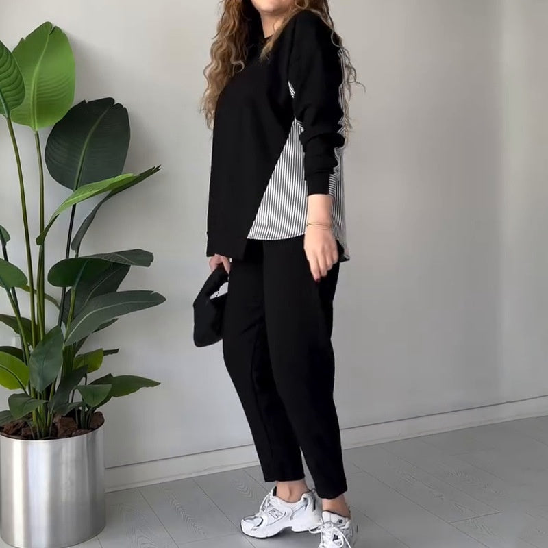 Bente - Color Block Lounge 2 Piece Set