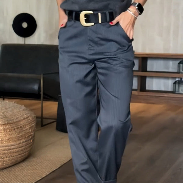 Angelina - Striped Suit Pant