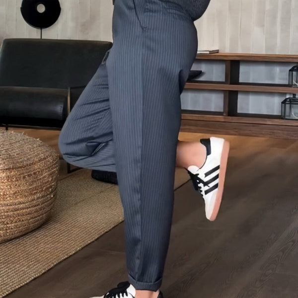 Angelina - Striped Suit Pant
