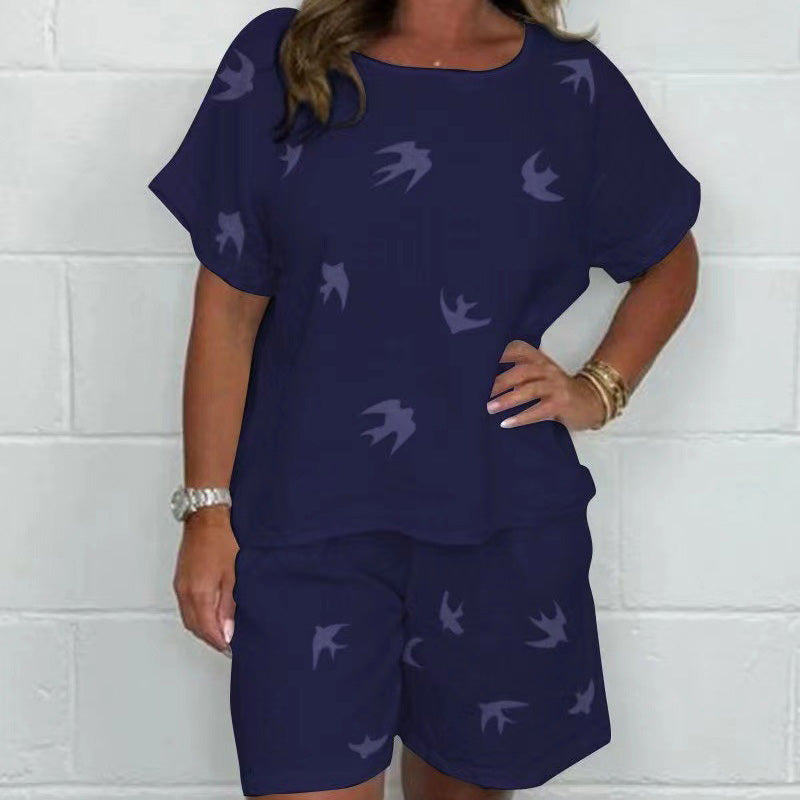 Andriana - Casual Printed Two Piece Set