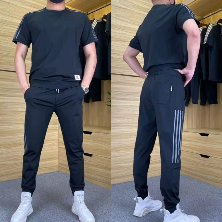 Sam - Short Sleeve Two Piece Set