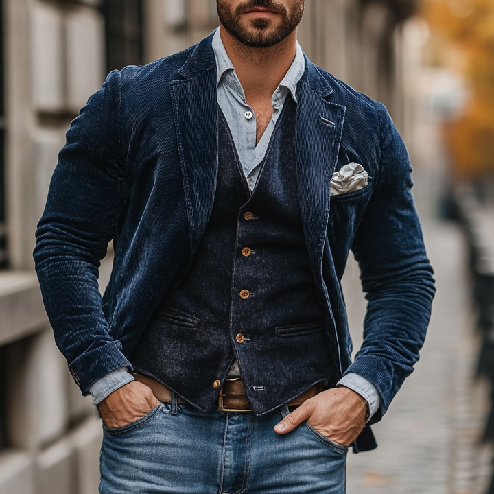 Heiko - Cashmere Blazer And Vest