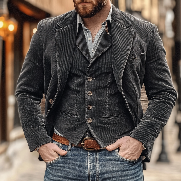 Heiko - Cashmere Blazer And Vest