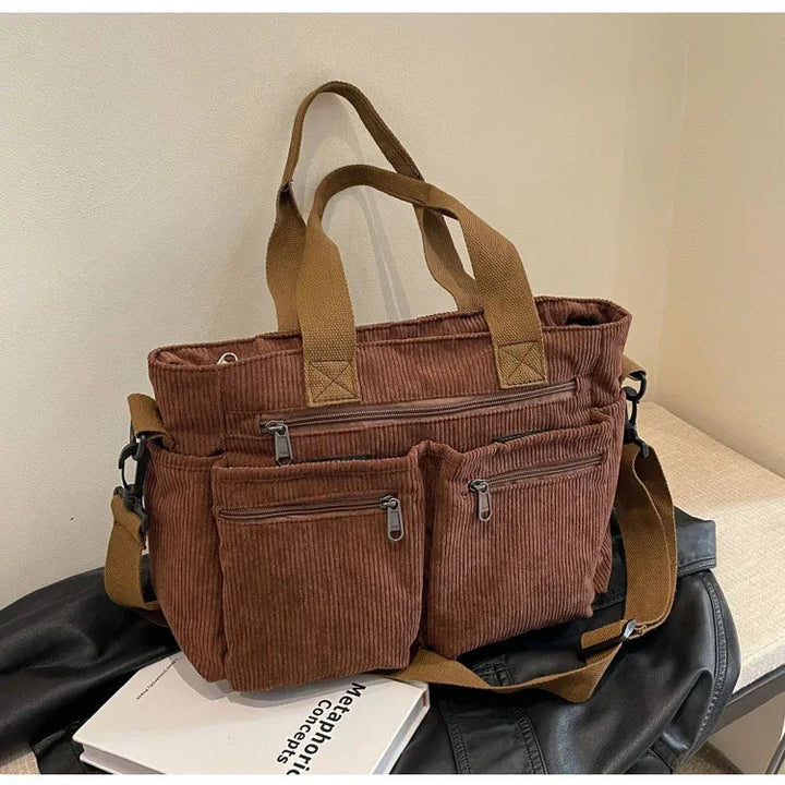 Stella - Multi Pocket Carry Tote