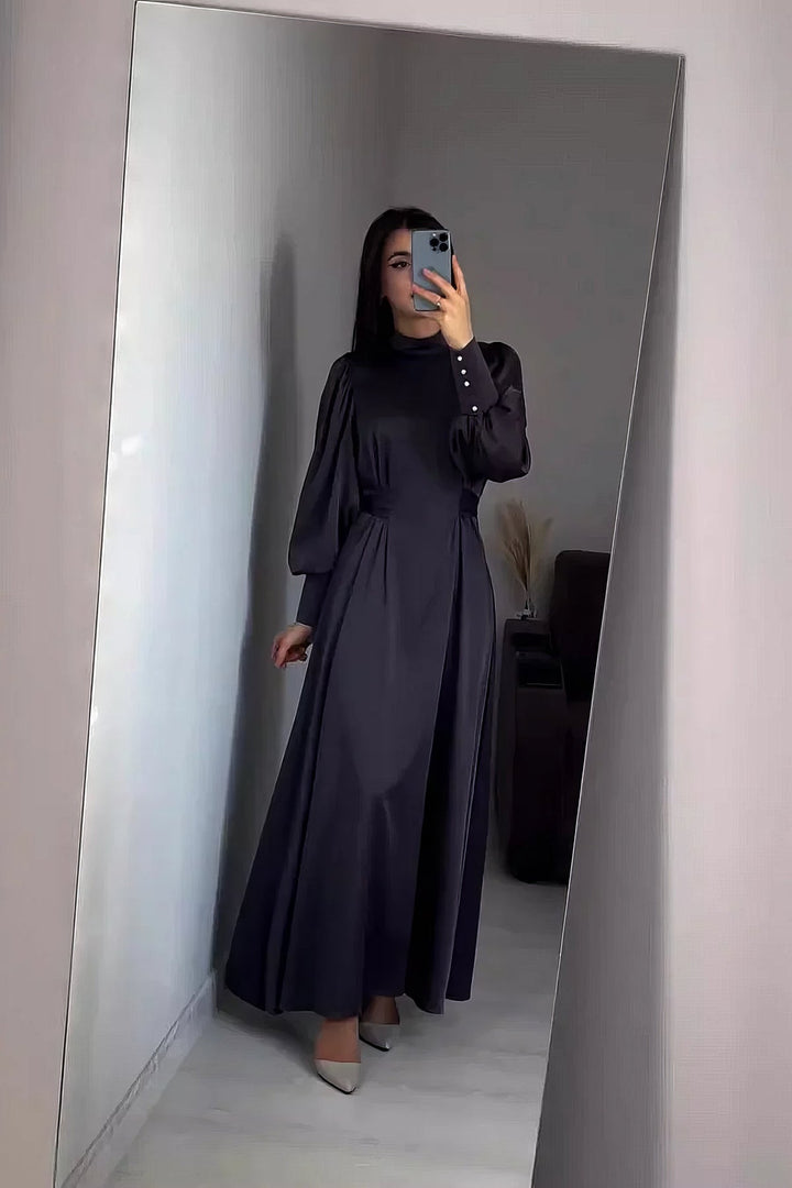Neryn - Vintage Long Sleeve Dress