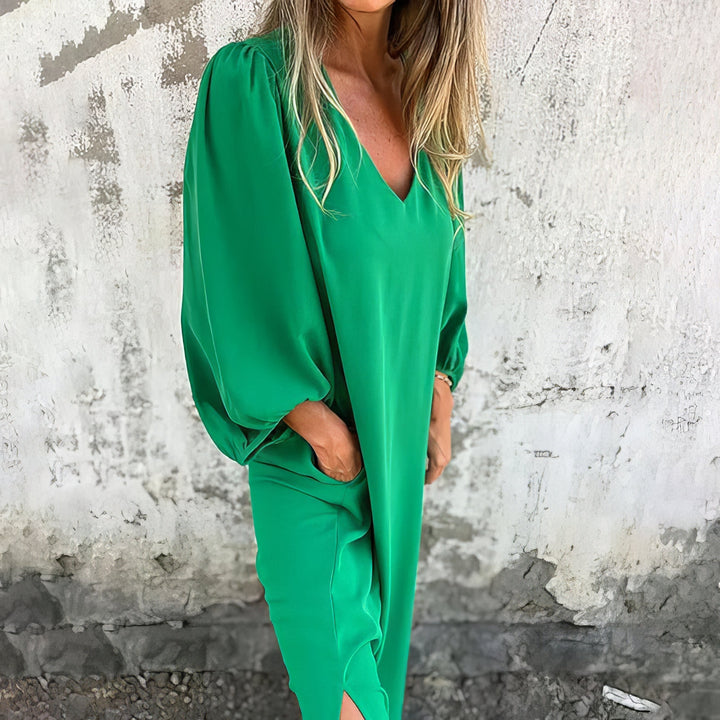 Willeke - Long Dress With Pockets And Slit