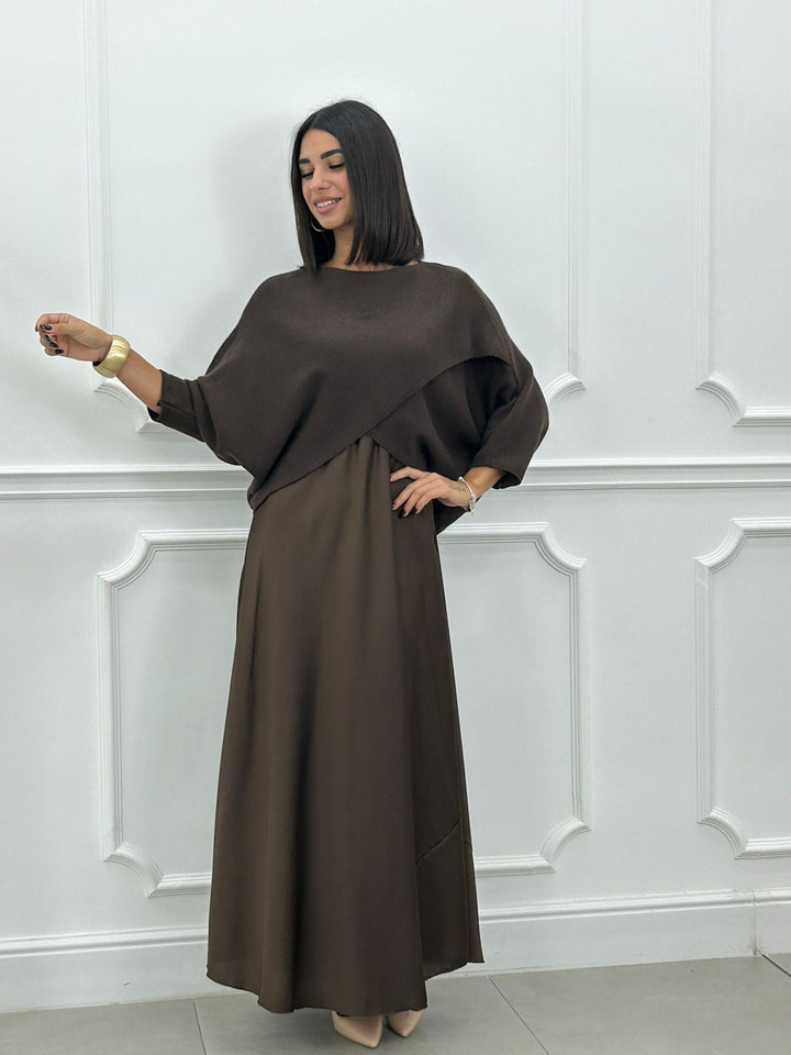 Lorelei - Elegant Long Dress And Asymmetrical Top