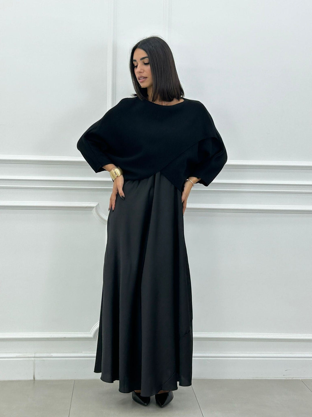 Lorelei - Elegant Long Dress And Asymmetrical Top
